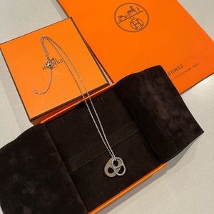Classic Hermes Pendant Necklace